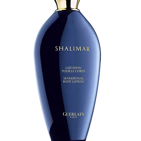 shalimar body lotion.